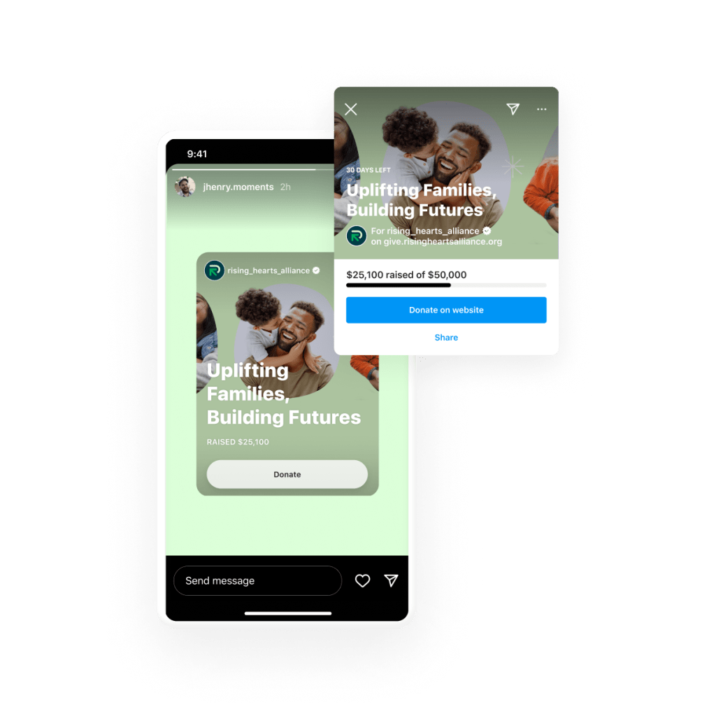 social media post design with new sharing features